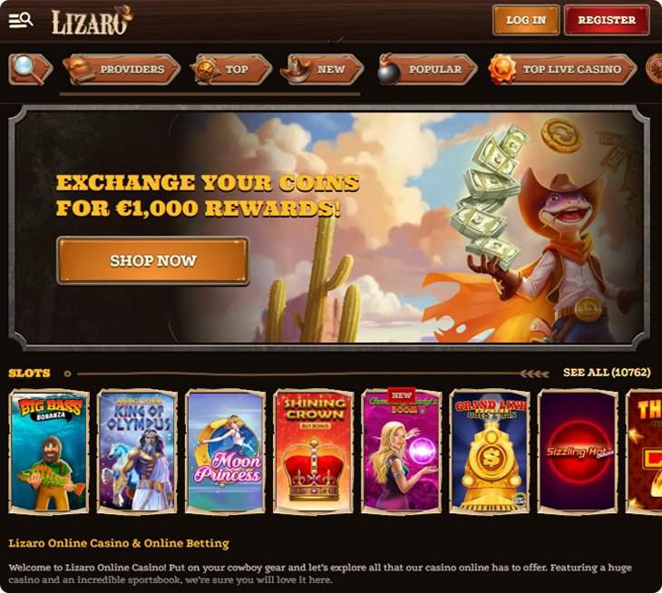 Learn about lizaro casino